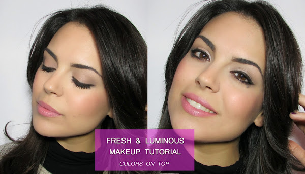  Fresco y luminoso tutorial de maquillaje