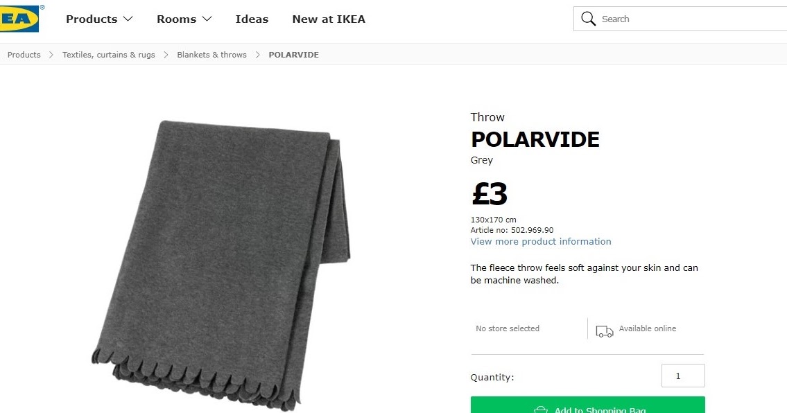 DIY Jacket from an IKEA Blanket