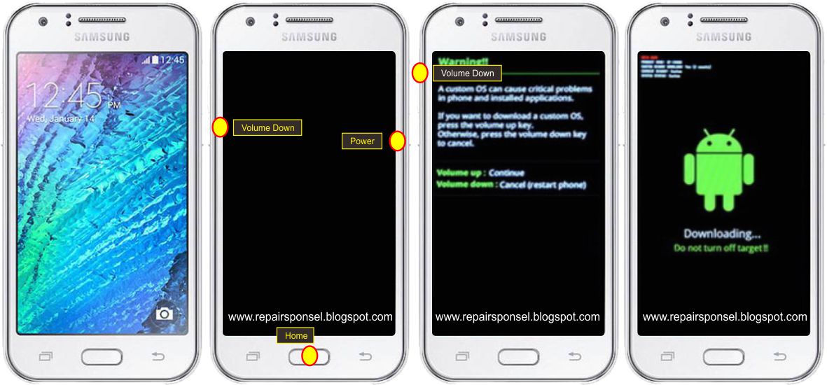 Tutorial Hengpon Tutorial Flash Samsung J1