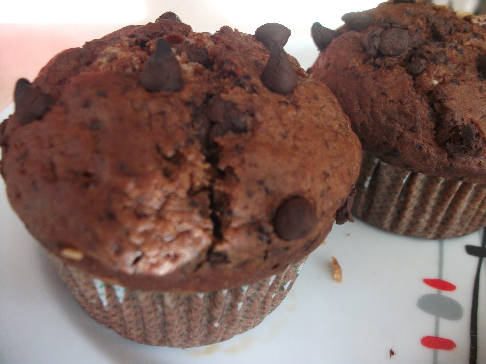 Menina Panelinha Muffins de Chocolate com Pepitas