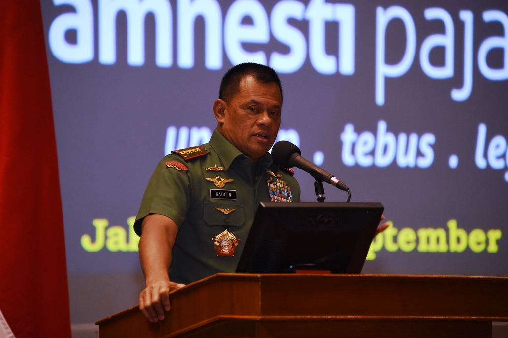 TNI Dukung dan Sukseskan Program Tax Amnesty