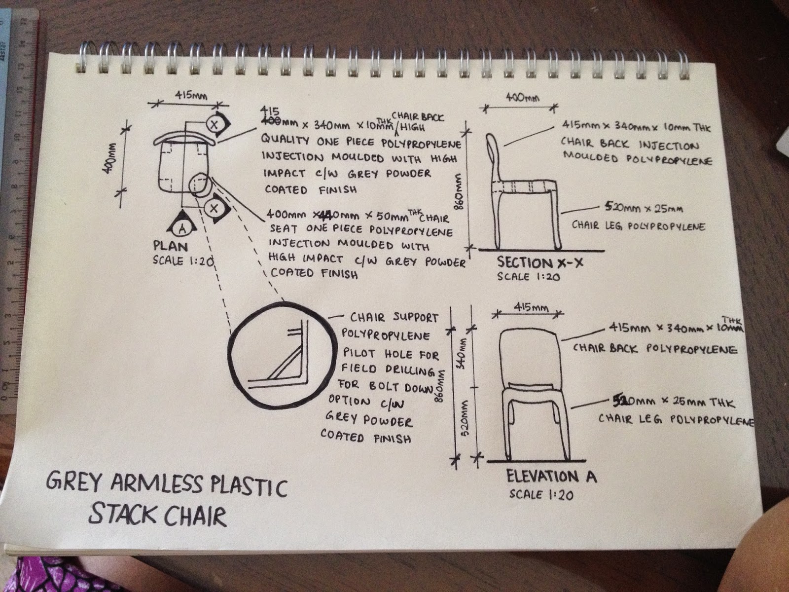 Detail Drawings Specification