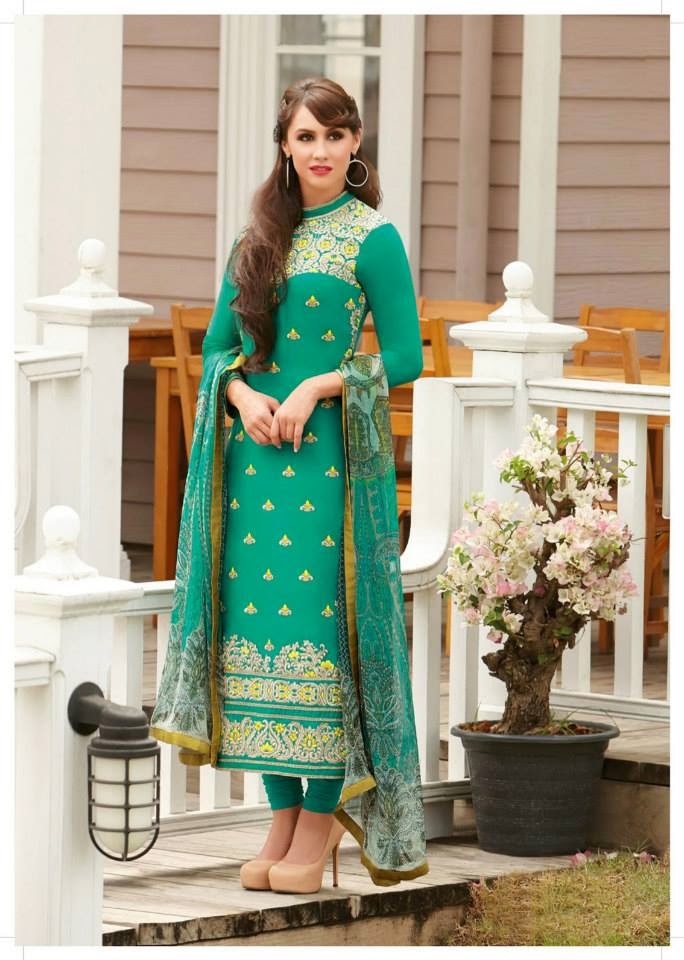 Kameez shalwar pakistani indian salwar girls dresses fashion suit dress designs suits green fancy outfits formal printed floral wear style Best Pakistani Shalwar Kameez Dresses | Pakistani Formal Salwar Kameez