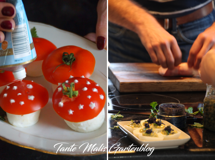 Typisches 70er jahre buffet