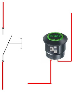 penjelasan simbol / gambar komponen listrik yang digunakan untuk menggambar rangkaian kontrol