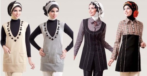 Contoh desain baju muslim casual untuk wanita masakini Contoh desain baju muslim casual untuk wanita masakini