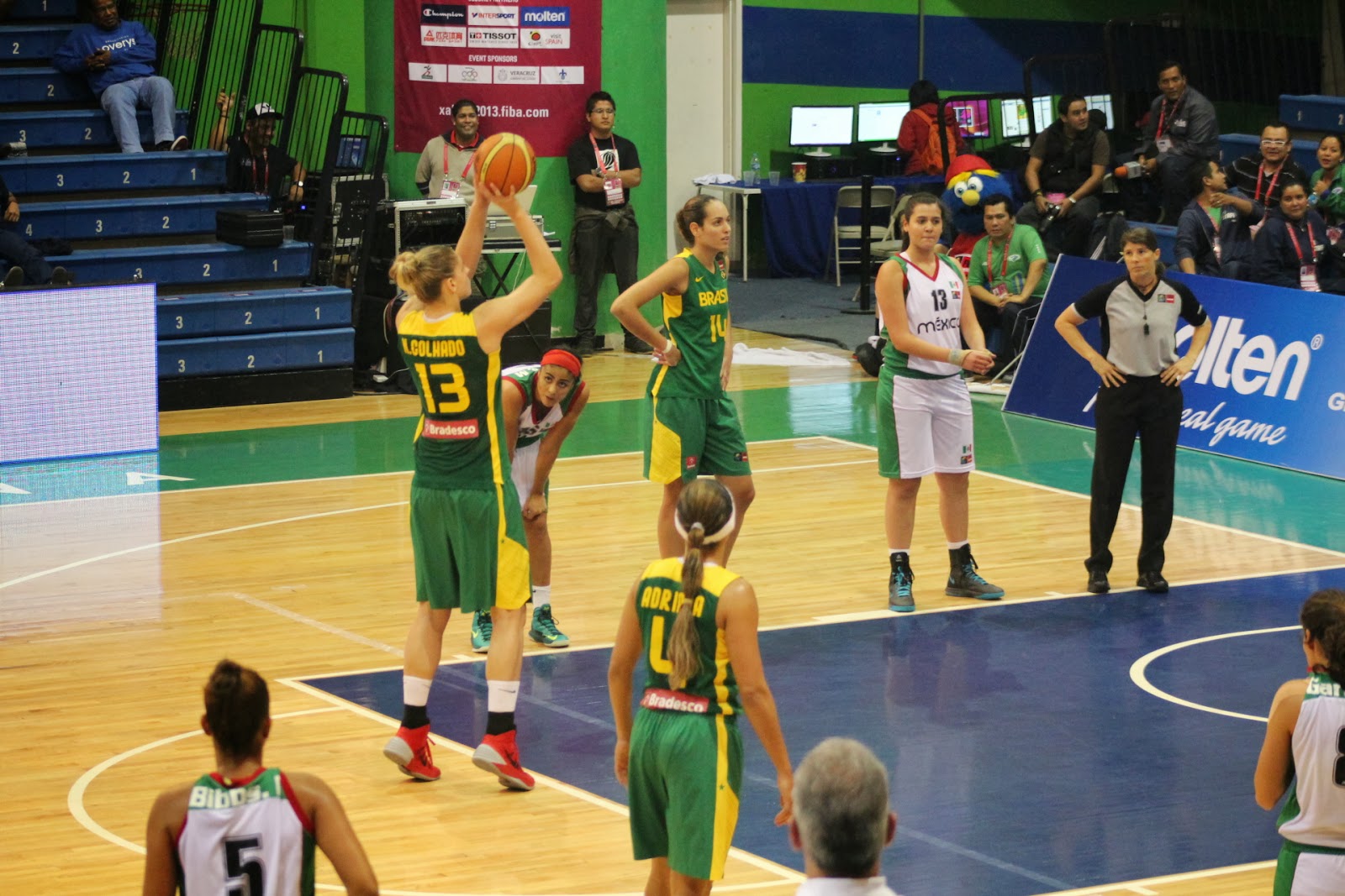 PAINEL DO BASQUETE FEMININO BRASIL X MEXICO