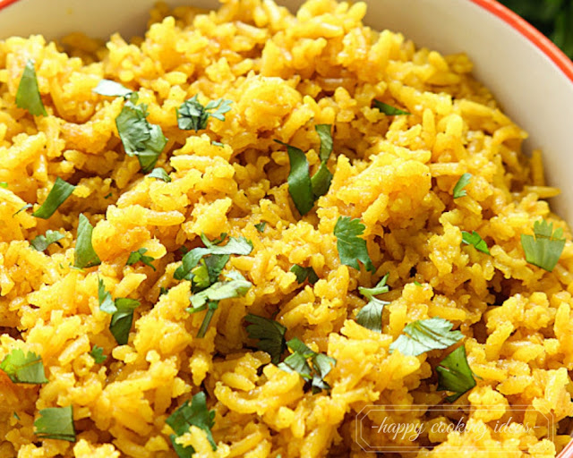 Yellow Rice Recipe Happy Cooking Ideas