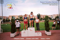 RAQUEL GONZALEZ ROMERO, Subcampeona de Andalucia