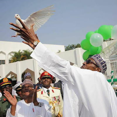 r Photos from President Buhari's 74th birthday celebration