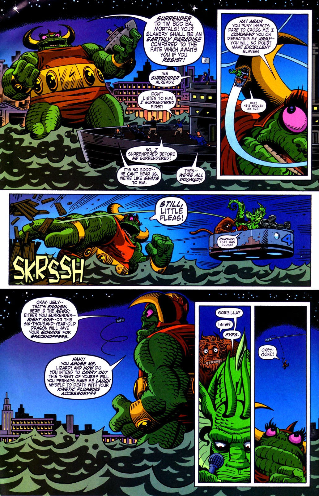 Read online Marvel Monsters: Fin Fang Four comic -  Issue # Full - 25