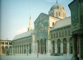 Masjid Umayyah, Di Damaskus Suriah, Dahulu merupakan Gereja Bizantium