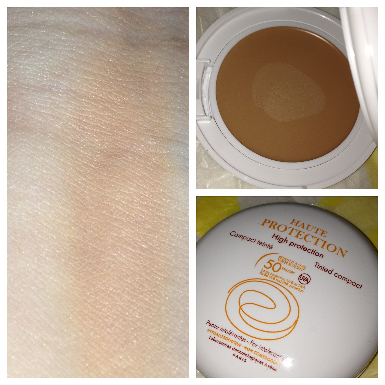 avene mineral tinted compact spf 50