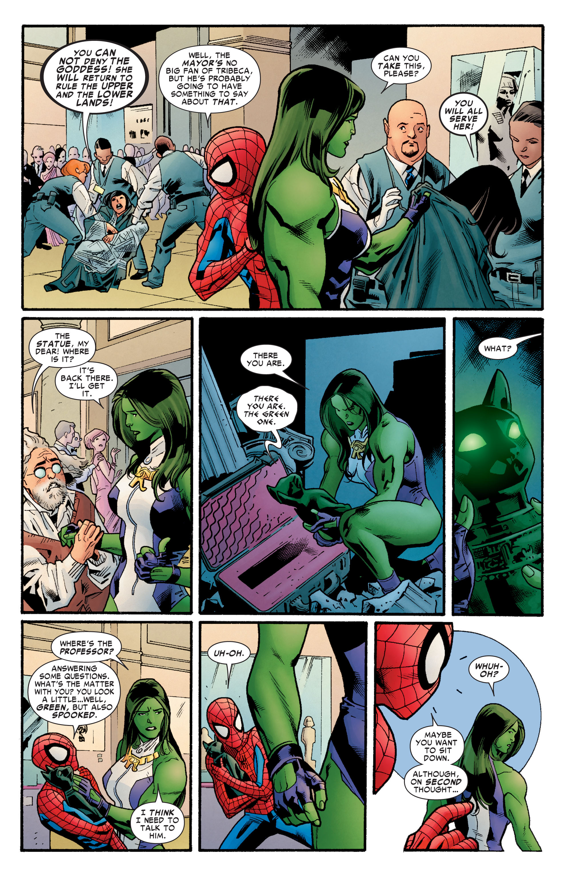 Read online Avenging Spider-Man comic -  Issue #7 - 12