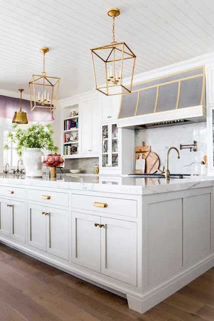 Kitchen Dilemma: Brass, Polished Nickel, or Mixed Metals | East Coast Chic
