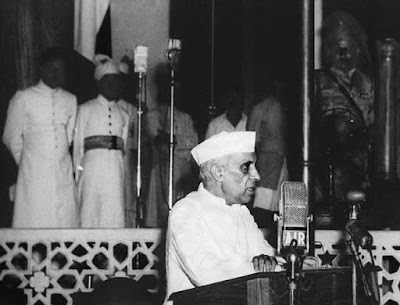 Jawaharlal Nehru India's first Independence day speech