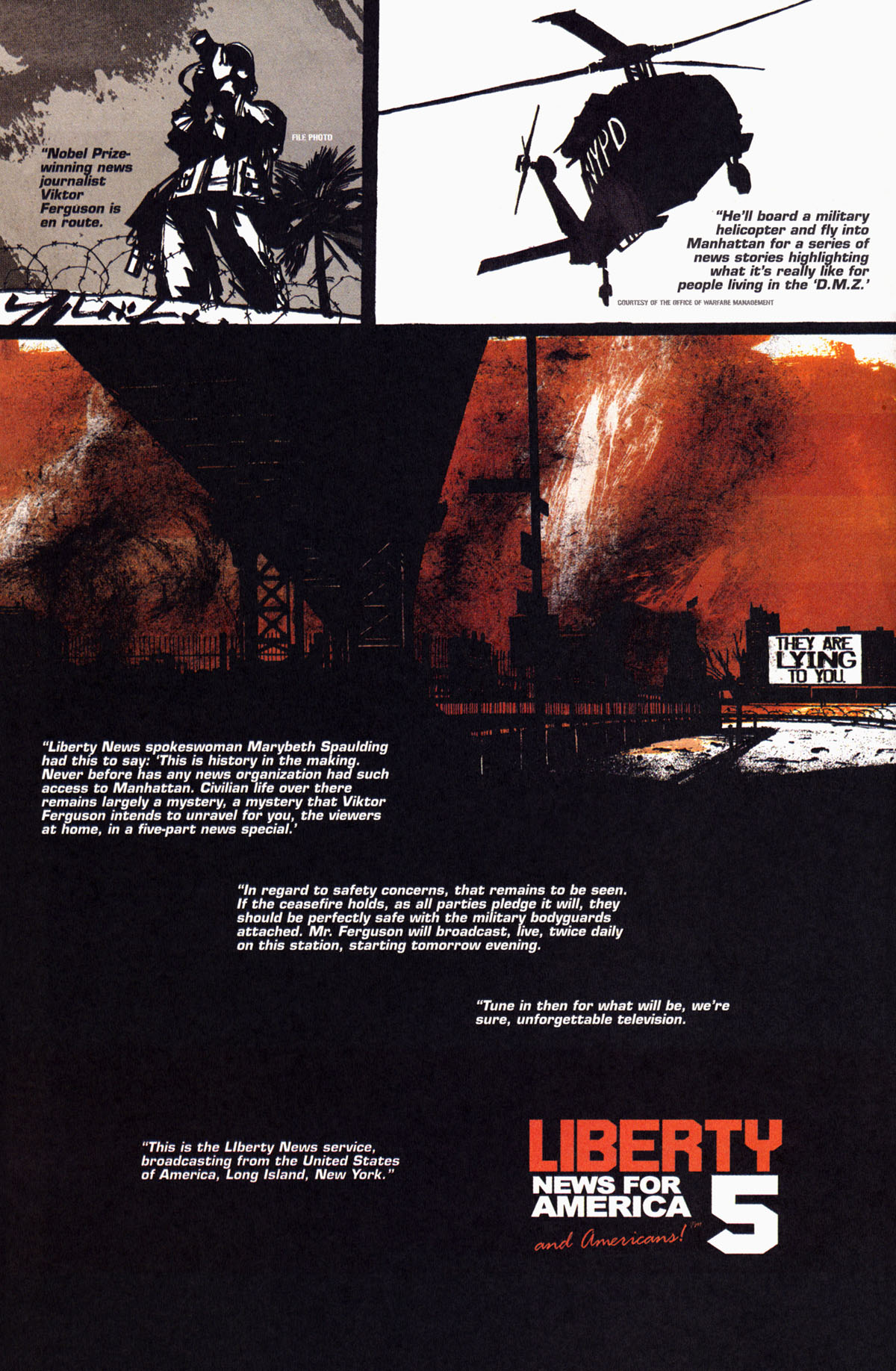 Read online DMZ (2006) comic -  Issue #1 - 3