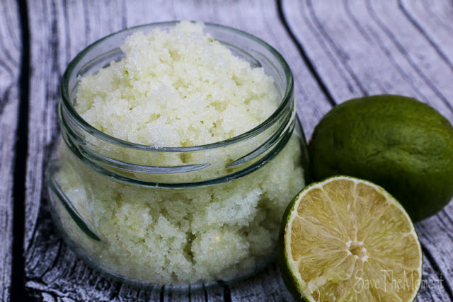 DIY Limette Sugar Scrub für zarte Haut (Zucker-Peeling)