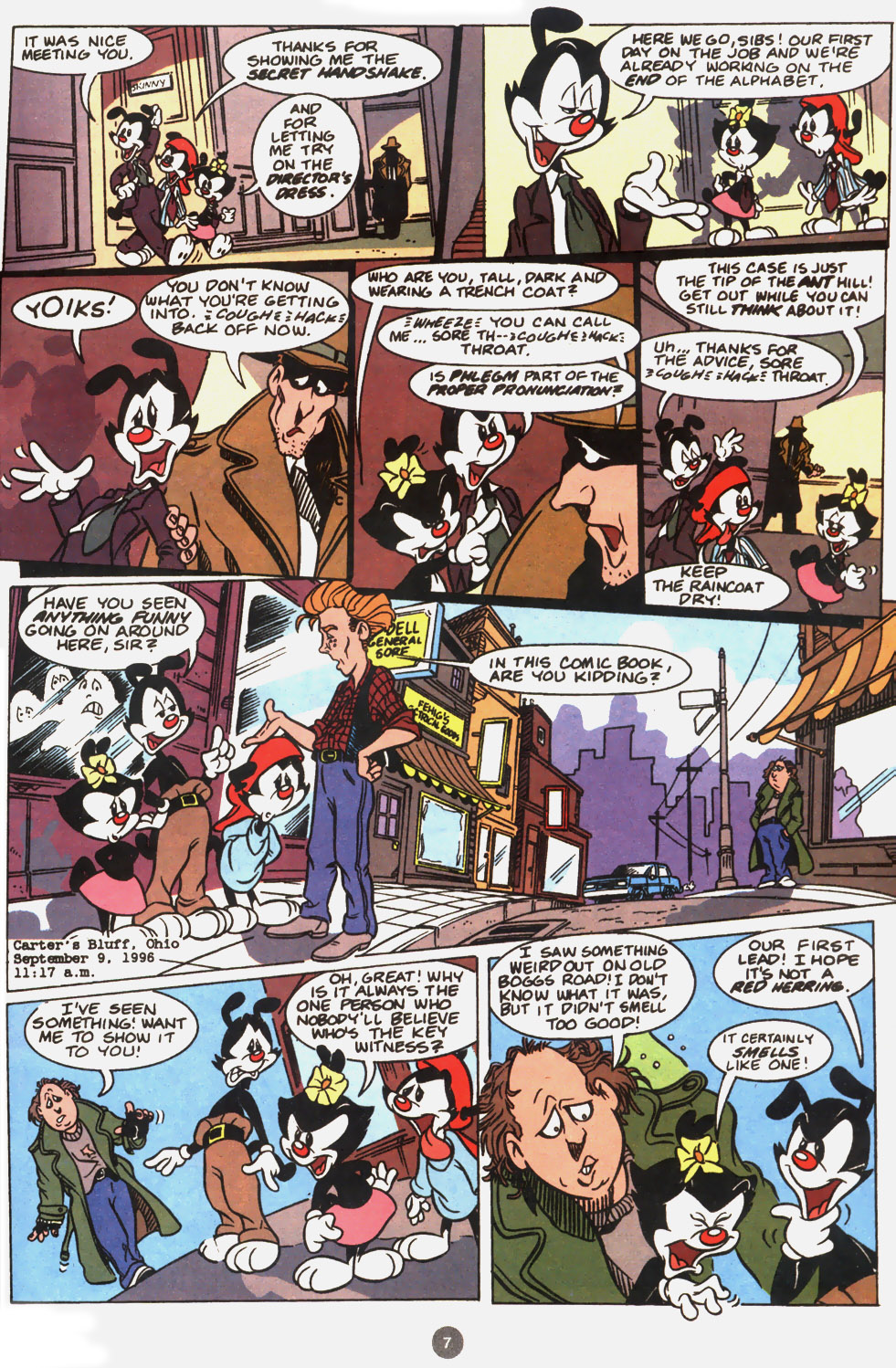Read online Animaniacs comic -  Issue #19 - 6