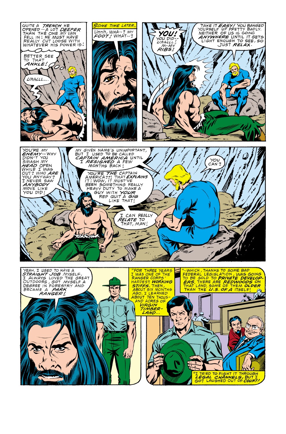 Read online Captain America (1968) comic - Issue #336 - 21