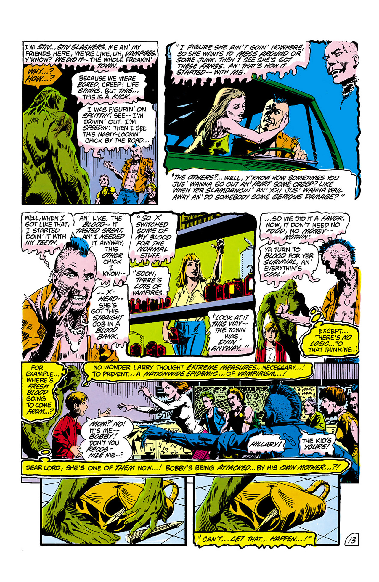 Read online Swamp Thing (1982) comic -  Issue #3 - 14