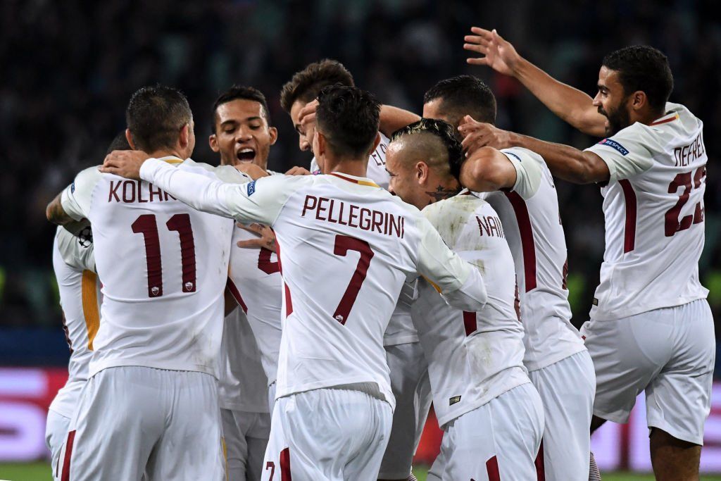 QARABAG-ROMA risultato 1-2 con gol di Manolas e Dzeko in Champions League