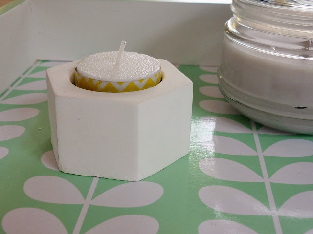 Do it yourself - customiser une bougie avec du masking tape - decoration