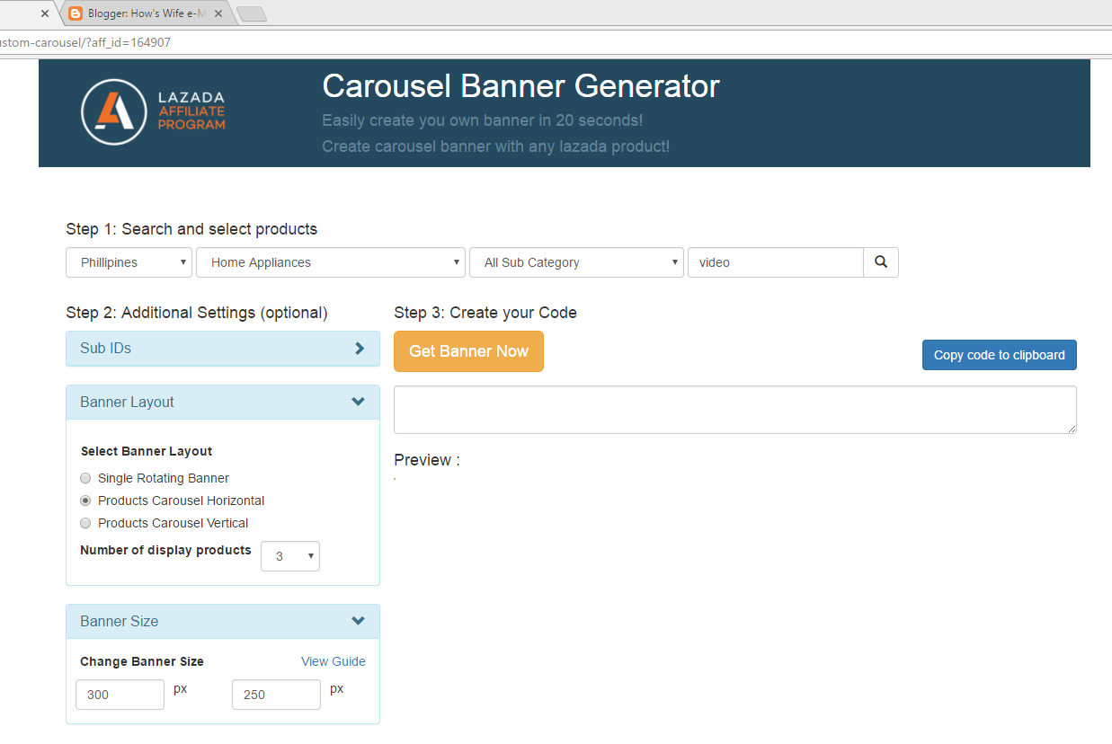 How S Wife E Magazine Guide On How To Add A Lazada Carousel