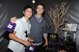 David Henrie and Maria Canals Barrera at Teen Choice Awards