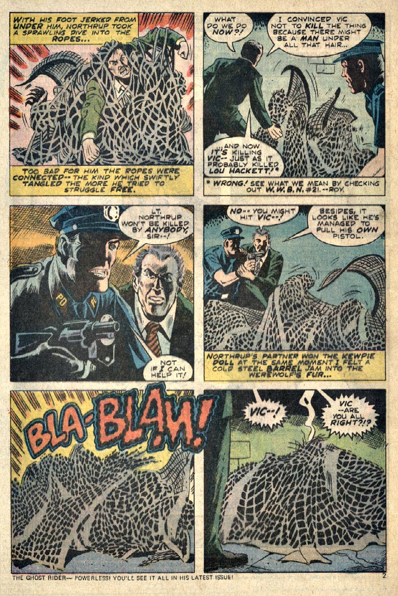 Werewolf by Night (1972) issue 25 - Page 3