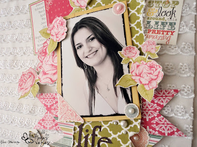 scrapbook renda life desafio scrap entre amigas