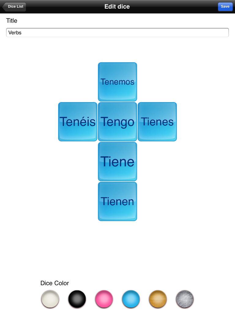This is how we learn Spanish... Dice conjugation with the "plenary pals"