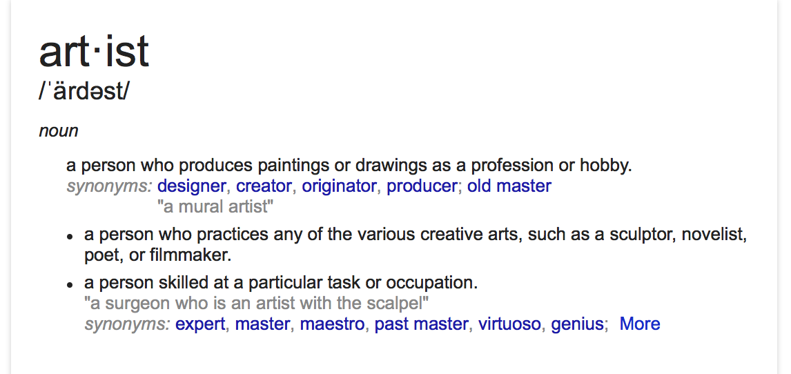 Adding Fuel to an Artistic Fire Artists Come in All Shapes and Sizes