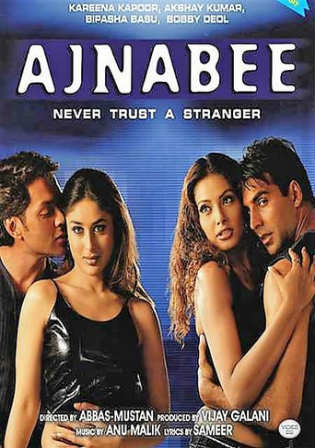 Ajnabee 2001 HDRip 999MB Full Hindi Movie Download 720p Watch Online Free bolly4u