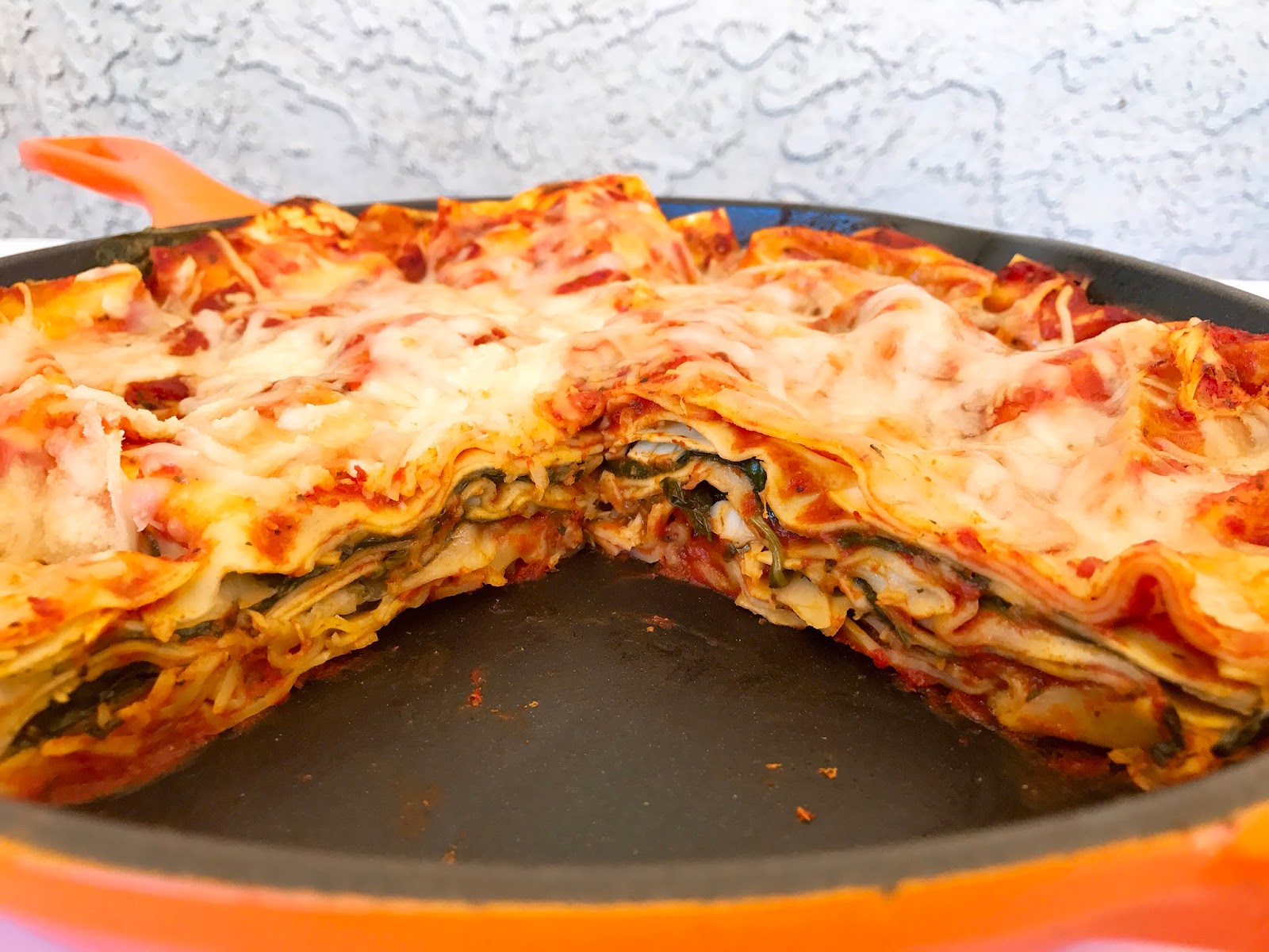 Robin Miller Cooks Skillet Lasagna with Spinach