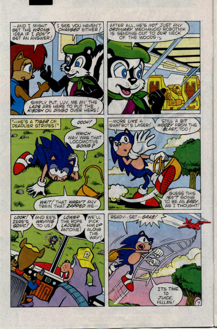 Read online Sonic The Hedgehog comic -  Issue #31 - 8