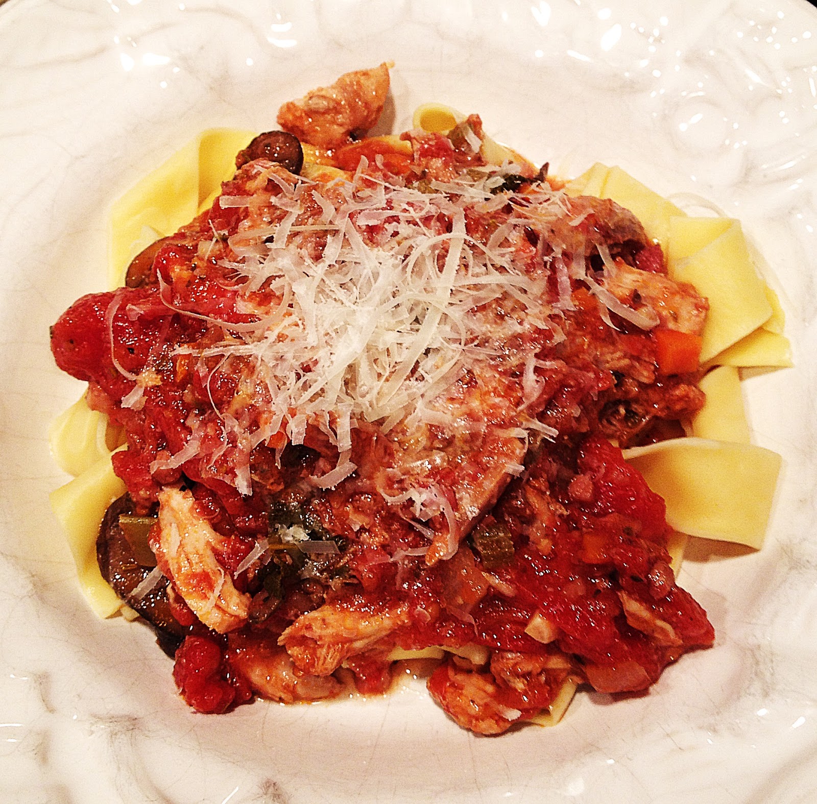 Ça C'est Bon . . .: Sunday Supper - Pappardelle with Pheasant Ragù
