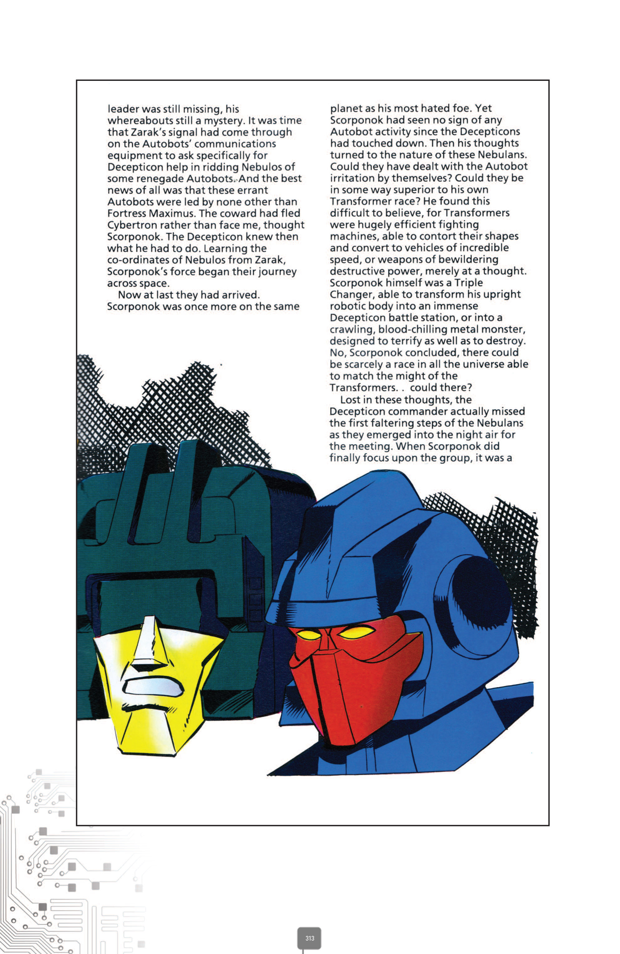 Read online The Transformers Classics UK comic -  Issue # TPB 4 - 313