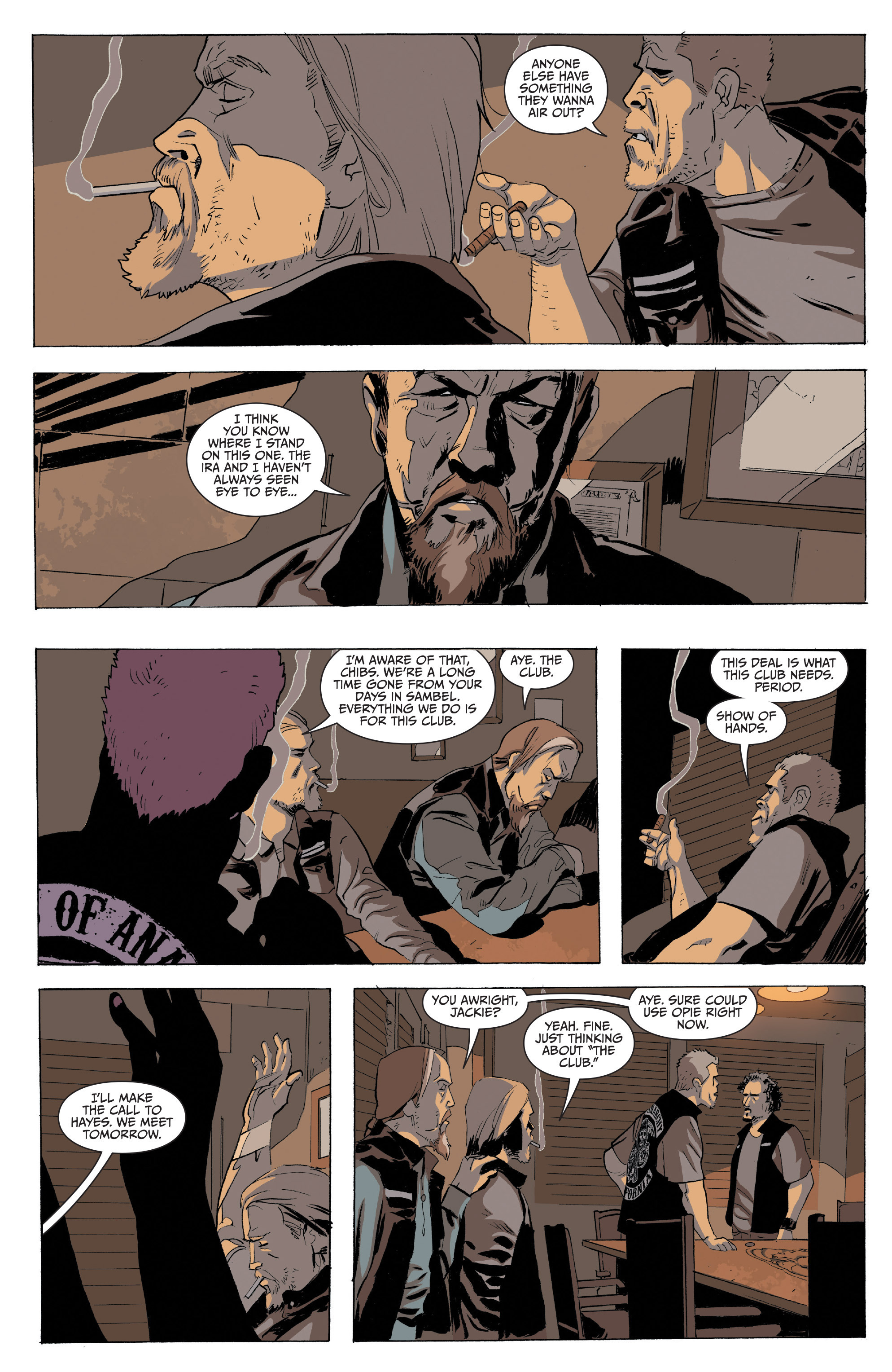 Read online Sons of Anarchy comic -  Issue #23 - 5