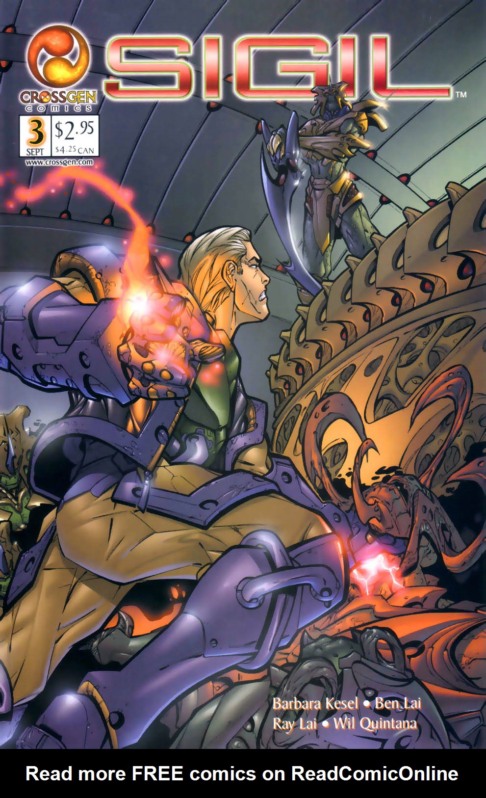 Read online Sigil (2000) comic -  Issue #3 - 1