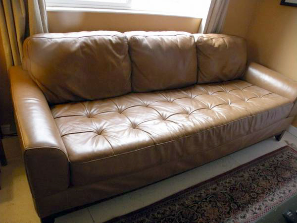 16 Sweet Craigslist Furniture Scores, Craigslist Restoration Hardware Leather Sofa