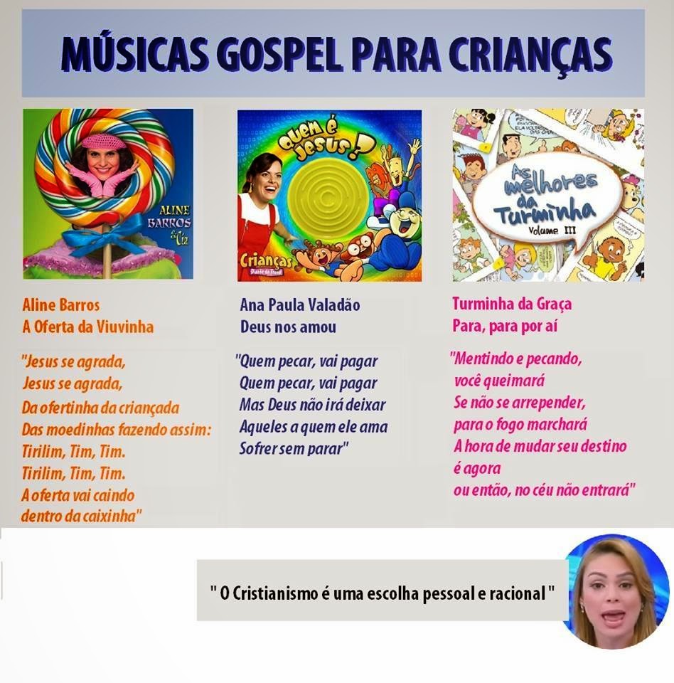 Ateu Ignorante: Músicas Gospel para Crianças