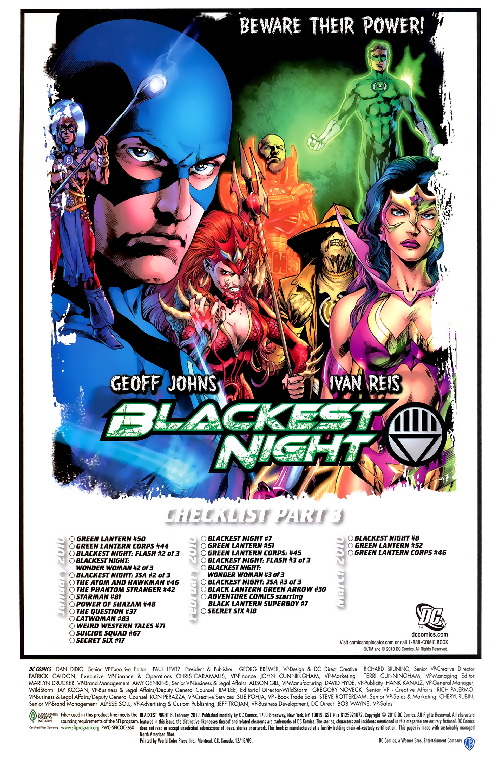 Read online Blackest Night comic -  Issue #6 - 33