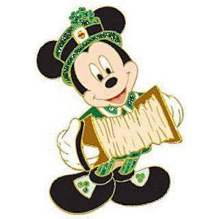 Mickey mouse en el dia de san patricio