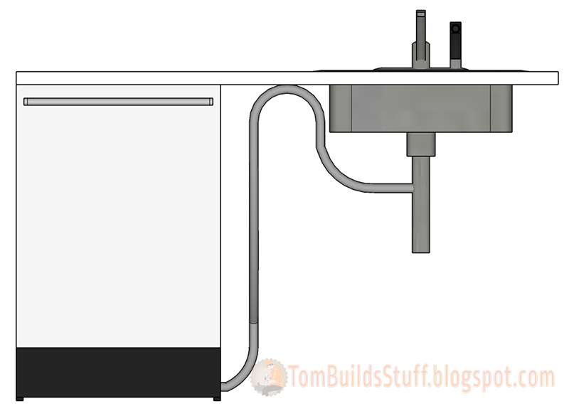 how to replace a dishwasher air gap