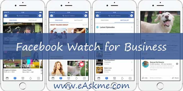 Why is Facebook Watch Important for Business: eAskme