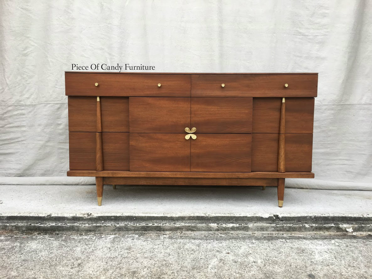 Piece Of Candy Furniture Completely Refinished Mid Century Dresser