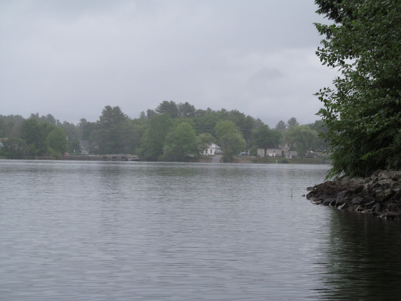 Recreational Kayaking in Maine Sokokis Lake, Limerick, ME