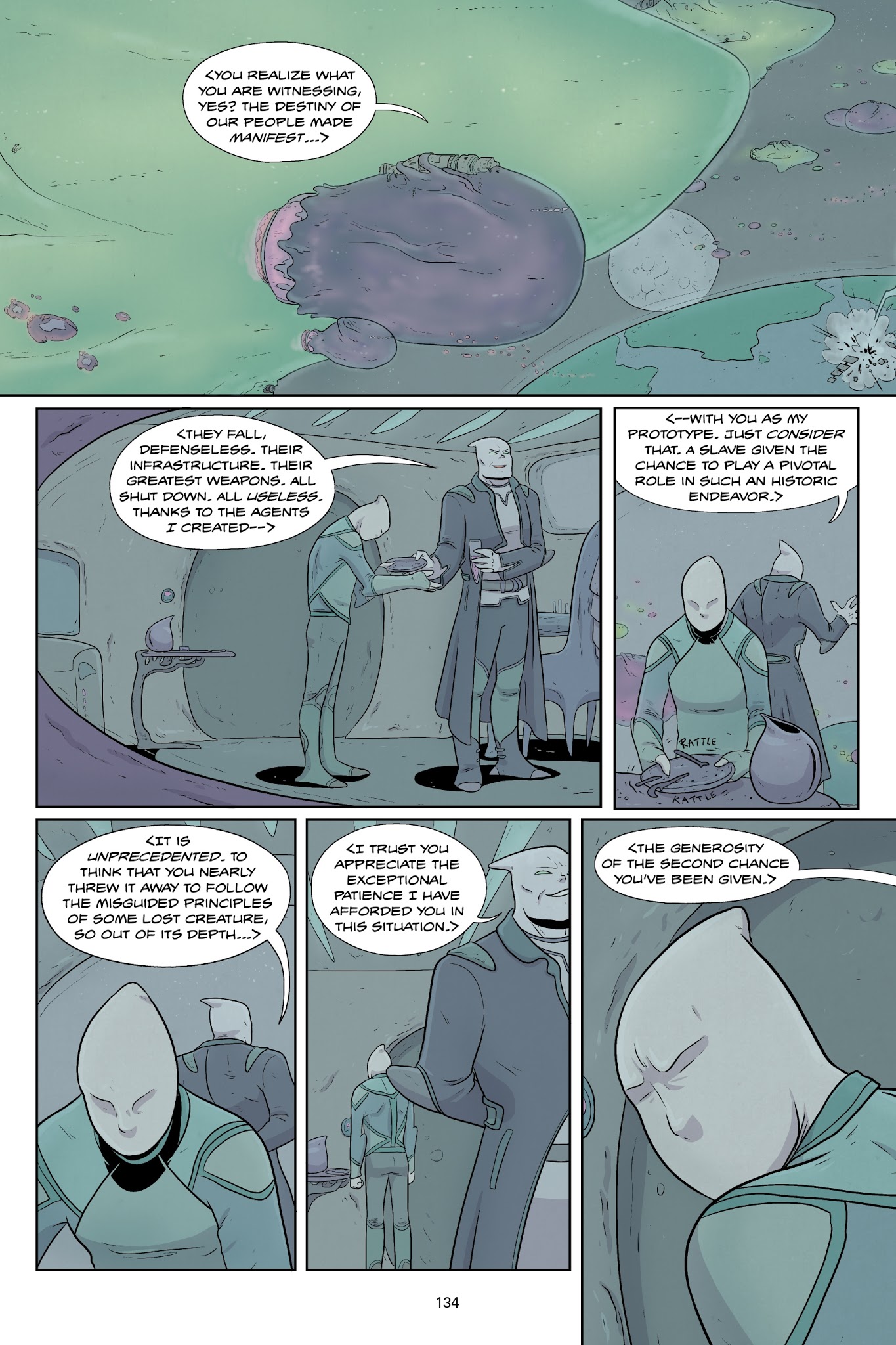 Read online Lifeformed: Cleo Makes Contact comic -  Issue # TPB - 133