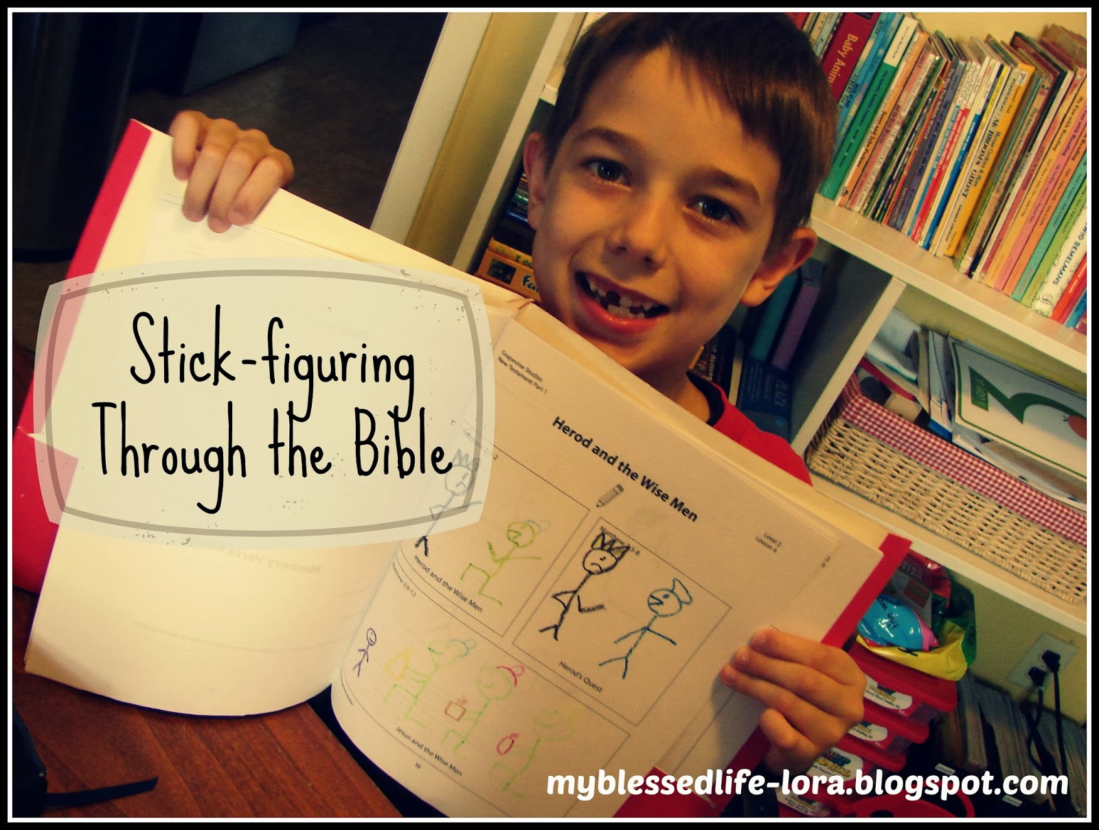 Grapevine Studies {how our family is enjoying stickfiguring through the Bible}